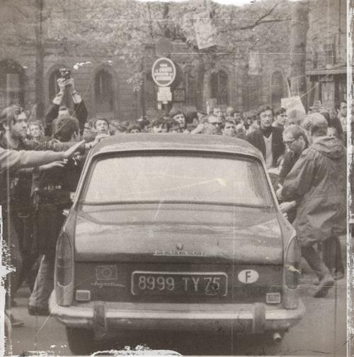 manifestants en mai 68