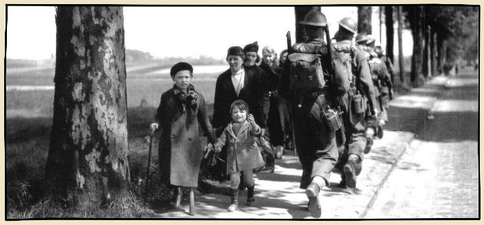 Les pilleurs sont légions pendant l'exode de juin 1940
