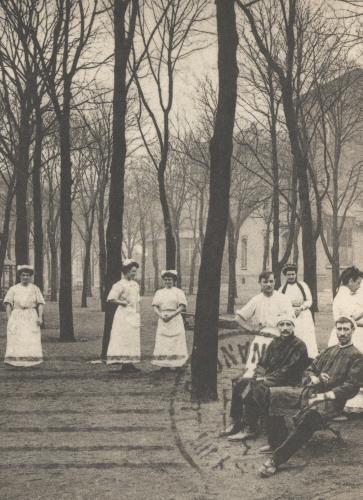 infirmiere en 1900