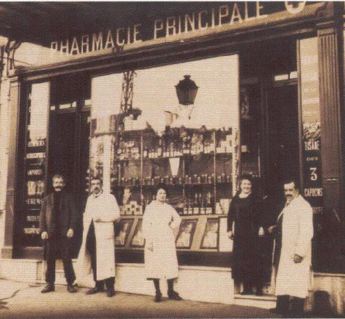 pharmacie en 1900