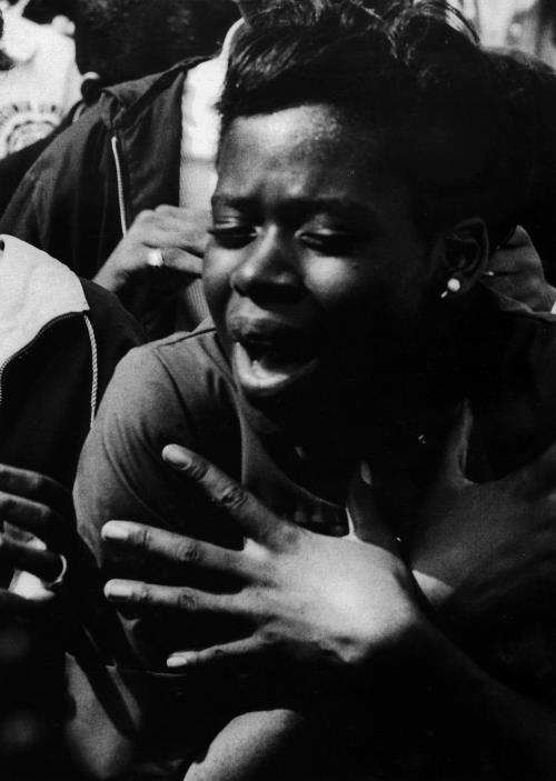 manifestation de noirs en 1965 aux USA