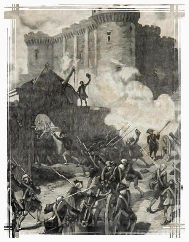 redition de la bastille en 1789