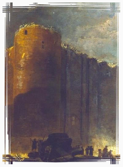 demolition de la Bastille en 1789