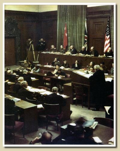 Salle du tribunal de Nuremberg