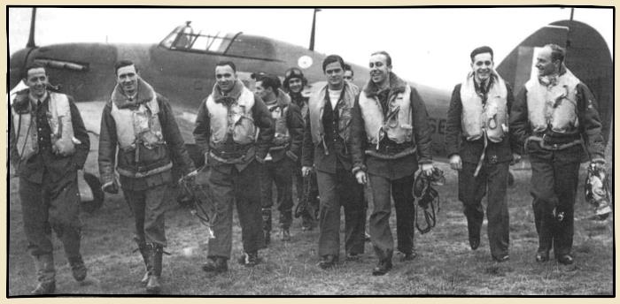 Les hommes de la Royal Air Force pendant la bataille d'Angleterre