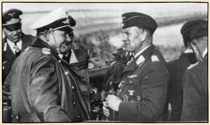 Goering pendant la bataille d'Angleterre
