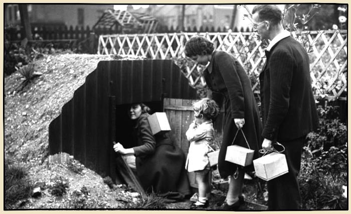 La vie quotidienne pendant le blitz sur Londres en 1940