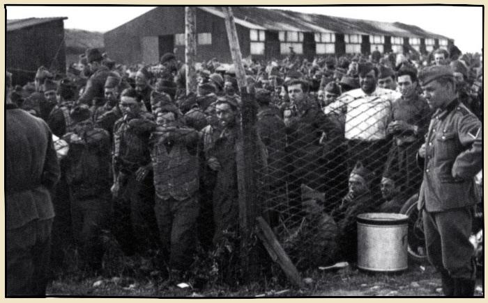 Hygiène dans les camps de prisonniers allemands en 1940