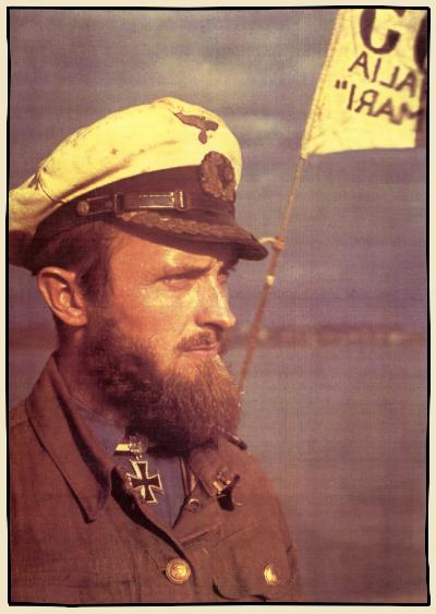 Commandant de U-Boot décoré de la croix de fer