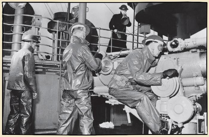 L'entraînement des hommes de la marine britanique pendant la deuxieme guerre mondiale