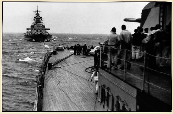 Le Bismarck et le Prinz-Eugen