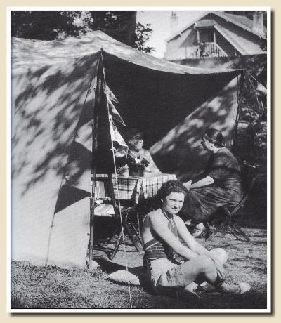 Le camping club de France en 1936