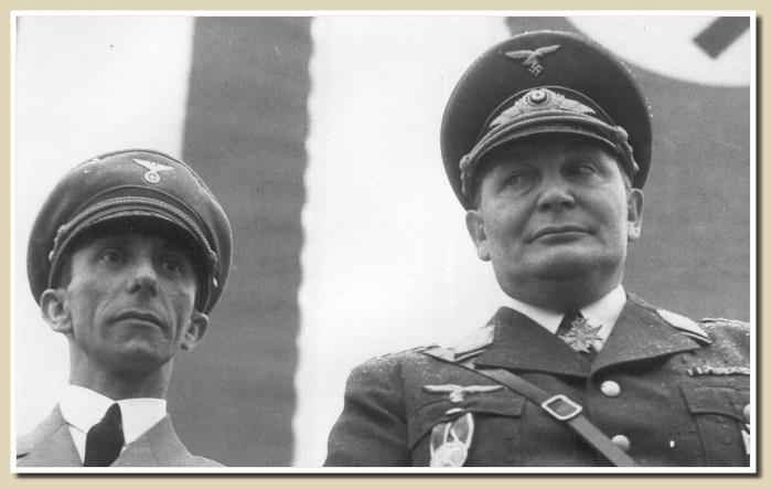 Goering, bouffi et arrogant