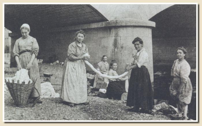 La lessive en 1900