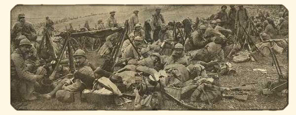 la releve pendant la bataille de Verdun