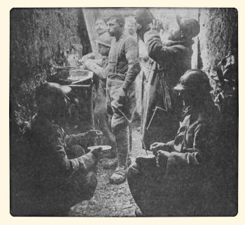 la soif pendant la bataille de Verdun en 1916