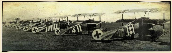 Avions allemands pendant la bataille de Verdun