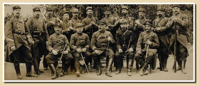 oficiers en 1914-1918